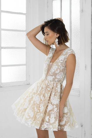 Маленькое белое платье: свадебная коллекция Rime Arodaky 2019 