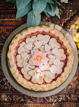 По-домашнему: ароматные пироги вместо свадебного торта! 