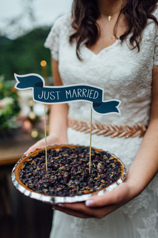 По-домашнему: ароматные пироги вместо свадебного торта! 