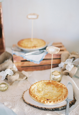 По-домашнему: ароматные пироги вместо свадебного торта! 