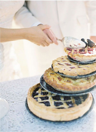 По-домашнему: ароматные пироги вместо свадебного торта! 