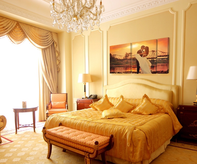 Советует Artwall.ru: печать свадебных фото на холсте 