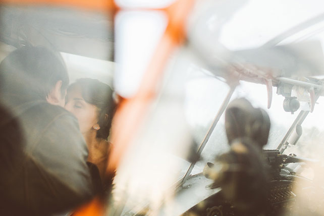 свадьба-реалити «Авиаторы», фотосессия на аэродроме