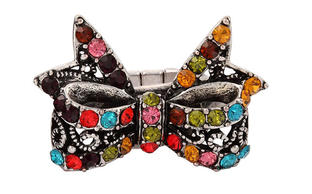 Железная галстук - бабочка гламурная для жениха и друзей жениха на свадьбе