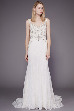 Коллекция свадебных платьев Badgley Mischka весна 2016 