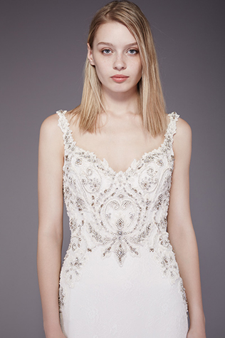 Коллекция свадебных платьев Badgley Mischka весна 2016 