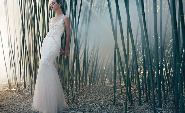 Коллекция свадебных платьев Badgley Mischka весна 2016 