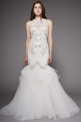 Коллекция свадебных платьев Badgley Mischka весна 2016 