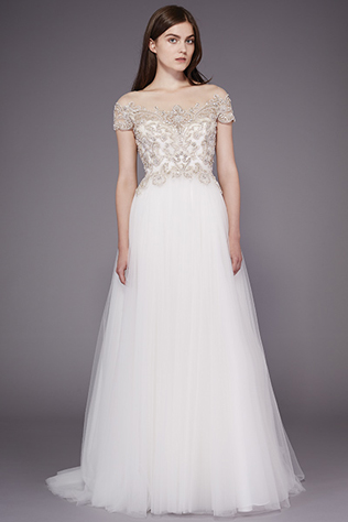 Коллекция свадебных платьев Badgley Mischka весна 2016 