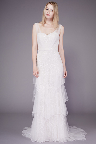 Коллекция свадебных платьев Badgley Mischka весна 2016 