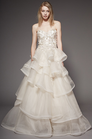 Коллекция свадебных платьев Badgley Mischka весна 2016 