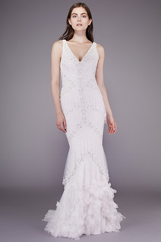 Коллекция свадебных платьев Badgley Mischka весна 2016 