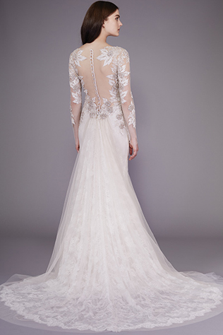 Коллекция свадебных платьев Badgley Mischka весна 2016 