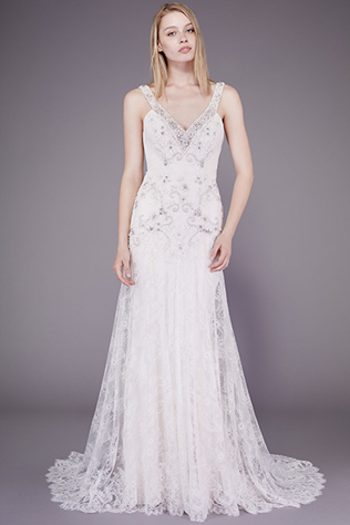 Коллекция свадебных платьев Badgley Mischka весна 2016 