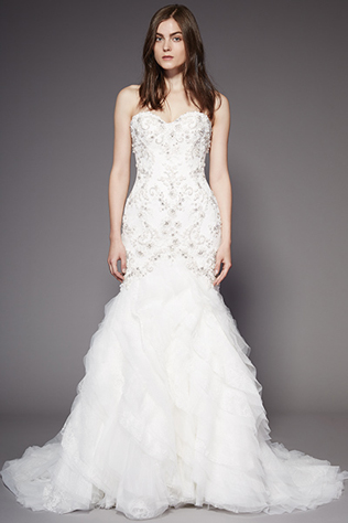 Коллекция свадебных платьев Badgley Mischka весна 2016 