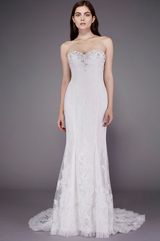 Коллекция свадебных платьев Badgley Mischka весна 2016 