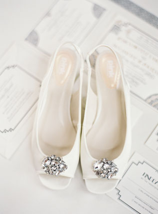 Свадебный стиль: балетки для невесты 