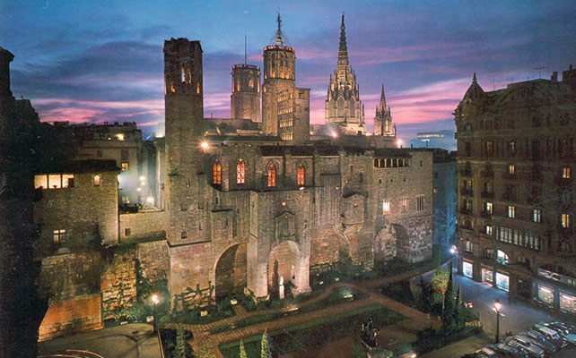 Барселона готический квартал