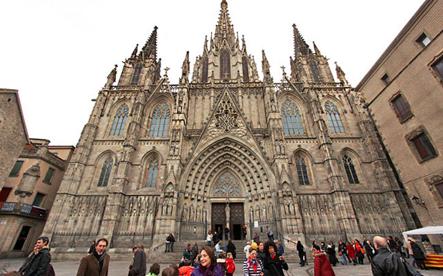 Барселона готический квартал