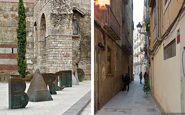 Барселона готический квартал