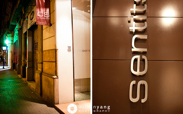 Ресторан Cinc Sentits в Барселоне