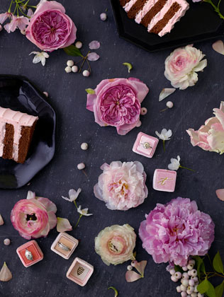 Стильные детали: бархатные коробочки для колец 