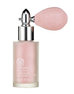 Блёстки для тела Bodyshop Морозная клюква