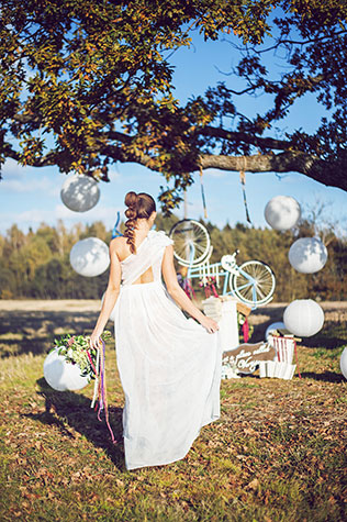 Фотопроект Blogger Bride, фотосессия в воздушном стиле, невеста