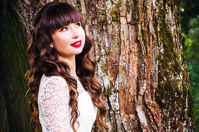 Фотопроект Blogger Bride, в образе белоснежки, макияж