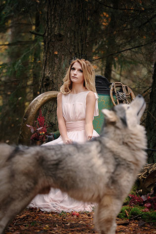 Фотопроект Blogger Bride, стиль бохо, в лесу, лайки, невеста