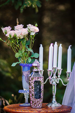 Фотопроект Blogger Bride. Часть 2, цветы и подсвечник