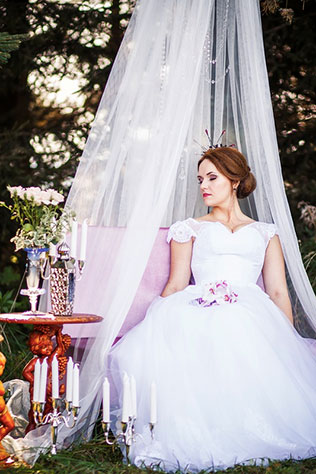 Фотопроект Blogger Bride. Часть 2, невеста-принцесса