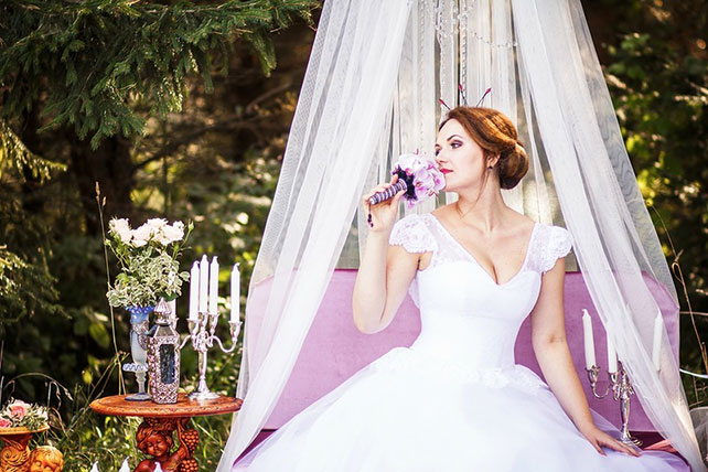 Фотопроект Blogger Bride. Часть 2, невеста с букетом