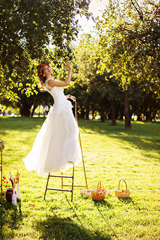 Фотопроект Blogger Bride. Часть 2, осенняя невеста