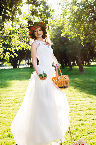 Фотопроект Blogger Bride. Часть 2, осенняя невеста с яблоком