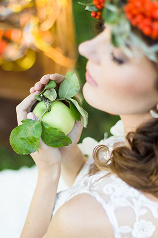 Фотопроект Blogger Bride. Часть 2, яблоко и невеста