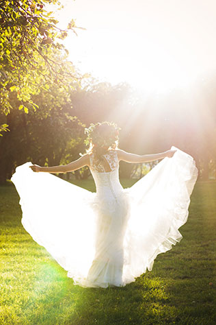 Фотопроект Blogger Bride. Часть 2, осенняя невеста в лесу