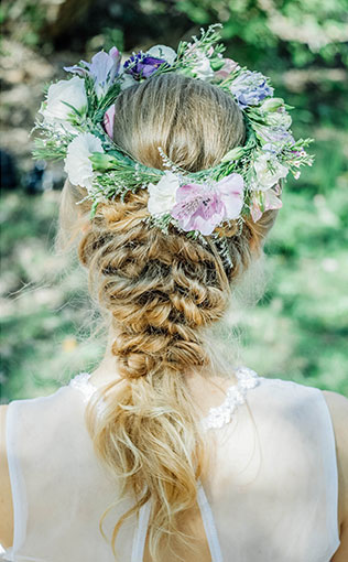 Фотопроект Blogger Bride. Часть 2, венок невесты