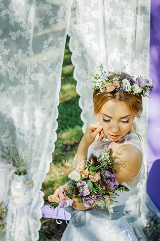 Фотопроект Blogger Bride. Часть 2, невеста и арка