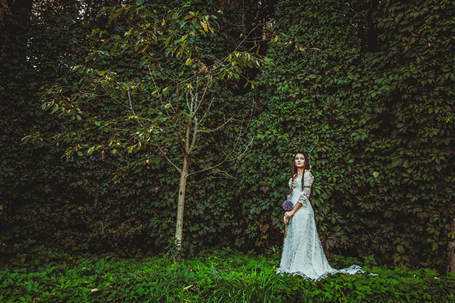 Фотопроект Blogger Bride - 3, невеста в образе лесной феи