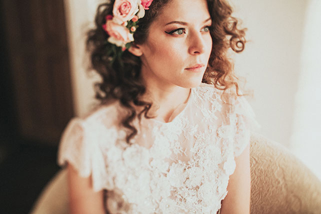 Фотопроект Blogger Bride-3, невеста в образе дюймовочки