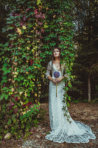 Фотопроект Blogger Bride - 3, невеста в образе лесной феи