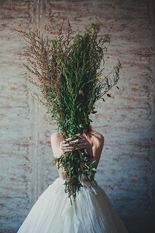 Фотопроект Blogger Bride-3, невеста в образе нимфы