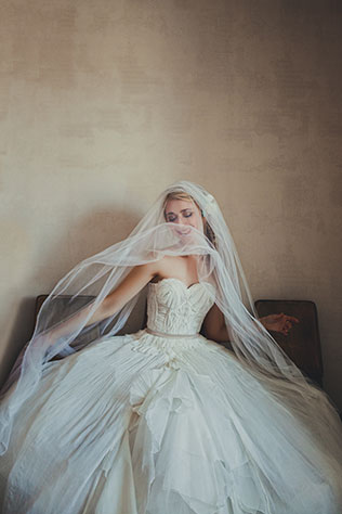 Фотопроект Blogger Bride-3, невеста в образе нимфы, фата