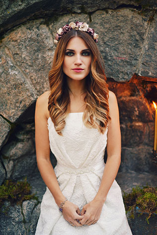 Фотопроект Blogger Bride-3, невеста в старинной усадьбе, образ невесты