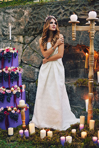 Фотопроект Blogger Bride-3, невеста в старинной усадьбе, образ невесты