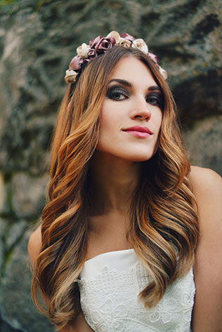 Фотопроект Blogger Bride-3, невеста в старинной усадьбе, макияж невесты