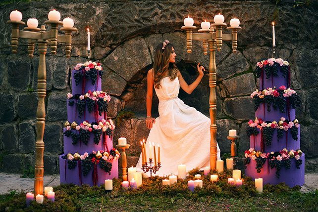 Фотопроект Blogger Bride-3, невеста в старинной усадьбе