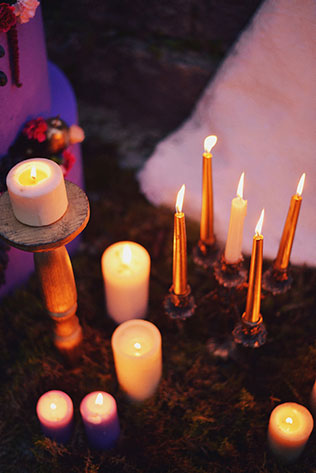 Фотопроект Blogger Bride-3, невеста в старинной усадьбе, свечи