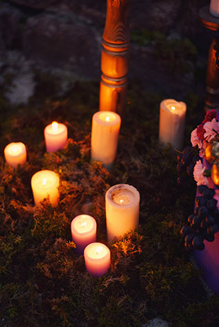 Фотопроект Blogger Bride-3, невеста в старинной усадьбе, свечи